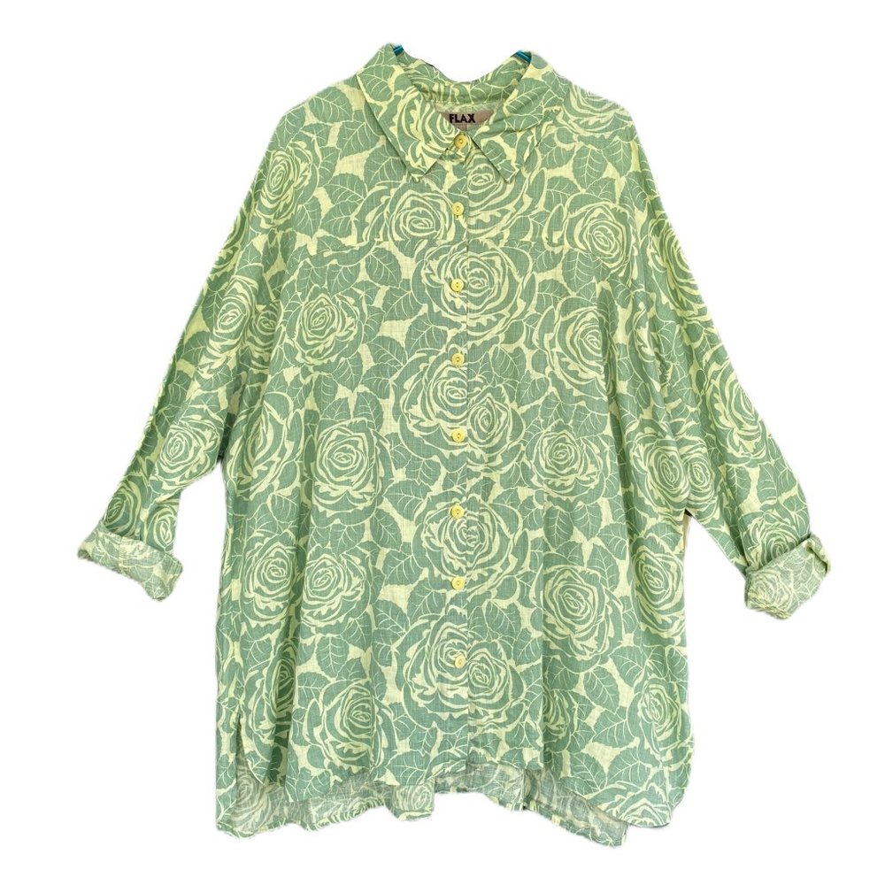 Flax Linen Big Shirt